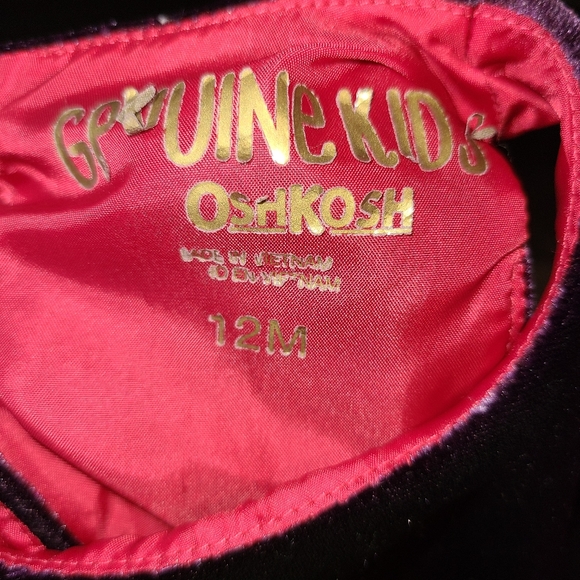 Gorgeous purple velvet dress with jeweled buttons - Picture 3 of 3